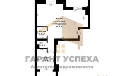 Купить 2-комнатную квартиру, Брест, ул. Гоголя, д. . Фото 18