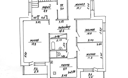 Купить 4-комнатную квартиру, Новый Двор, Заречная. Фото 10