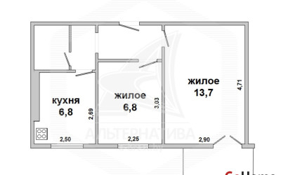 Купить 2-комнатную квартиру, Брест, Киевка, ул. Пионерская. Фото 6