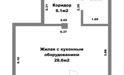 Купить 1-комнатную квартиру, Минск, Ржавецкая ул., 3 (Центральный район). Фото 41