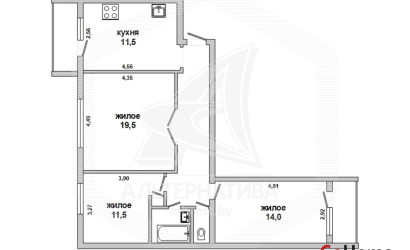 Купить 3-комнатную квартиру, Брест, Восток, ул. Янки Купалы. Фото 14