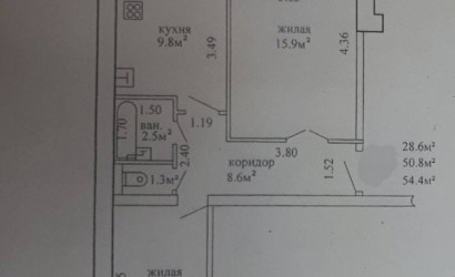 Купить 2-комнатную квартиру, Бобруйск, Чайковского, 4. Фото 7