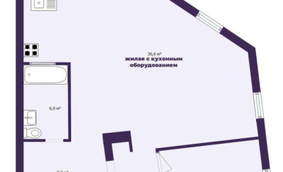 Купить 2-комнатную квартиру, Минск, Городской Вал ул., 8 (Центральный район). Фото 23