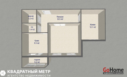 Купить 2-комнатную квартиру, Минск, Чичурина ул., 20 (Фрунзенский район). Фото 18