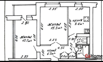 Снять 2-комнатную квартиру, Минск, Новгородская, 7 (Первомайский район). Фото 7
