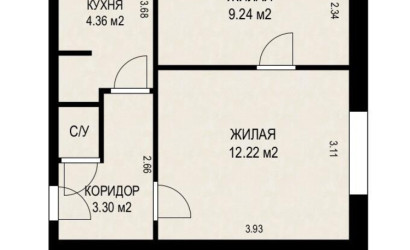 Купить 2-комнатную квартиру, Минск, Грибоедова ул., 28 (Центральный район). Фото 22
