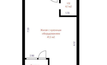 Купить 1-комнатную квартиру, Минск, Брилевская ул., 27 (Октябрьский район). Фото 22
