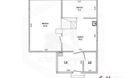 Купить дом, Рогозно, Знаменский с/с, 24.63 соток. Фото 1