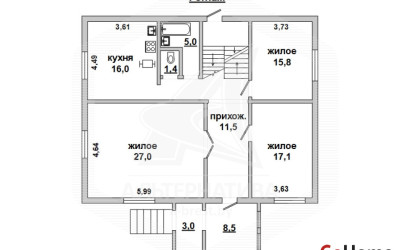 Купить дом, Высокое, г. Высокое, 15 соток. Фото 42