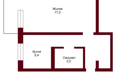 Купить 1-комнатную квартиру, Брест, ул. Московская, д. . Фото 8