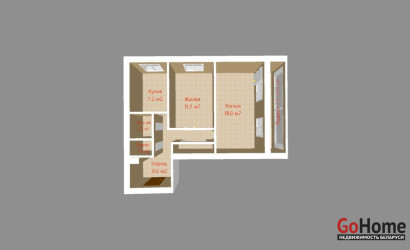 Купить 2-комнатную квартиру, Минск, Глебки ул., 94 (Фрунзенский район). Фото 25