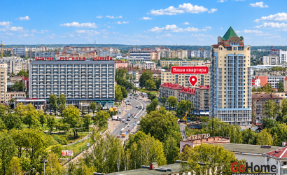 Снять 1-комнатную квартиру на сутки, Могилев, просп. Мира, д. 27А. Фото 8