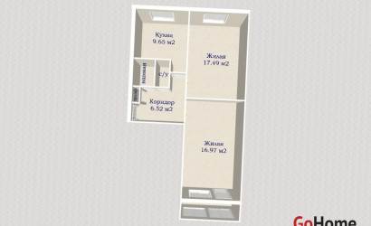 Купить 2-комнатную квартиру, Минск, Воронянского ул., 52 (Октябрьский район). Фото 2