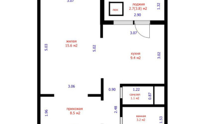 Купить 1-комнатную квартиру, Копище, Авиационная ул., 61. Фото 37