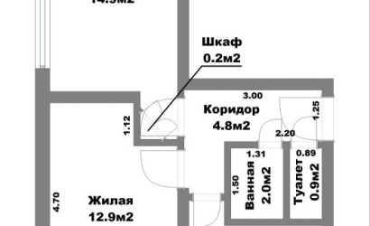 Купить 2-комнатную квартиру, Мачулищи, Гвардейская ул., 19. Фото 11