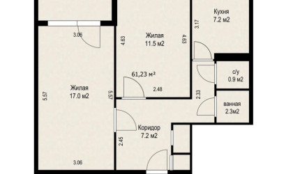 Купить 2-комнатную квартиру, Минск, Сухаревская ул., 1 (Фрунзенский район). Фото 22