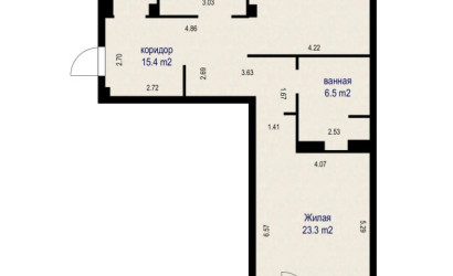 Купить 3-комнатную квартиру, Минск, Воронянского ул., 40 (Октябрьский район). Фото 34