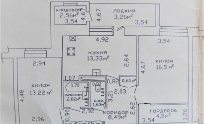 Купить 2-комнатную квартиру, Гомель, Головацкого, 114. Фото 10