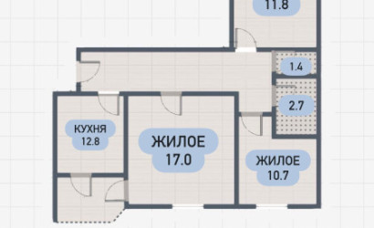 Купить 3-комнатную квартиру, Брест, Сосновый пер.. Фото 2