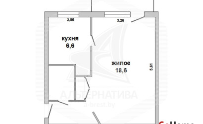 Купить 1-комнатную квартиру, Брест, Центр, пр-т Машерова