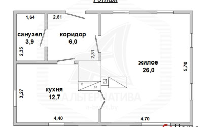 Купить дом, Подлужье, Домачевский с/с, 25 соток. Фото 19