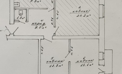 Аренда офиса, Минск, Серафимовича ул., 13,  63.9 кв.м.. Фото 12