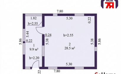 Купить дом в деревне, Аграрник-С, 10 соток. Фото 24