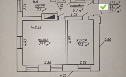 Купить 2-комнатную квартиру, Витебск, Розы Люксембург, 1. Фото 11