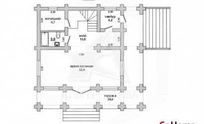 Купить дом, Смуга, Чернавчицкий с/с, 15.07 соток. Фото 1