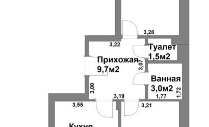 Купить 2-комнатную квартиру, Прилуки, Мира ул., 28. Фото 21