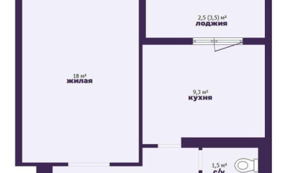 Купить 1-комнатную квартиру, Минск, Героев 120 Дивизии ул., 4 (Первомайский район). Фото 20