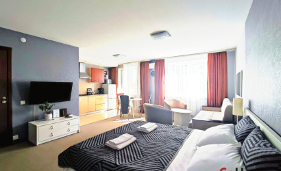 Снять 1-комнатную квартиру на сутки, Минск, ул. Щорса, д. 1 (Московский район). Фото 3