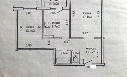 Купить 2-комнатную квартиру, Минск, Рогачёвская, 19 (Первомайский район). Фото 2