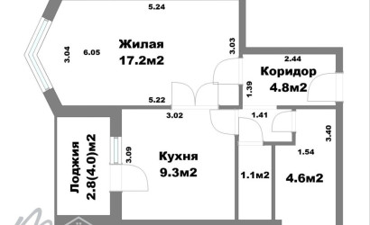 Купить 1-комнатную квартиру, Минск, Чичурина ул., 2 (Фрунзенский район). Фото 3