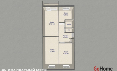 Купить 3-комнатную квартиру, Минск, Клумова ул., 23(Партизанский район). Фото 42