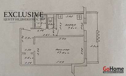 Купить 1-комнатную квартиру, Новополоцк, Молодежная ул., 171/1. Фото 11