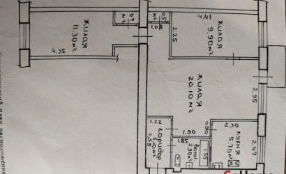 Купить 3-комнатную квартиру, Гомель, Барыкина, 127А. Фото 7