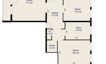 Купить 4-комнатную квартиру, Минск, ул. Стариновская, д. 3 (Первомайский район). Фото 20
