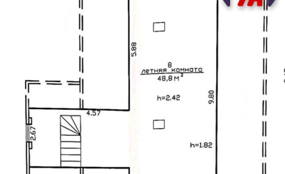 Купить коттедж, Буйли, Центральная ул., 25 соток. Фото 36