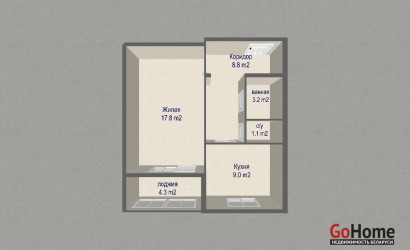 Купить 1-комнатную квартиру, Минск, Неманская ул., 37(Фрунзенский район). Фото 18