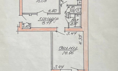 Купить 2-комнатную квартиру, Витебск, Шрадера, 12. Фото 13