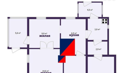 Купить дом, Юнцевщина, Центральная ул., 25 соток. Фото 14