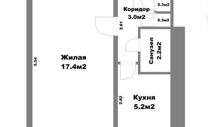 Купить 1-комнатную квартиру, Минск, Уручская ул., 13(Первомайский район). Фото 20