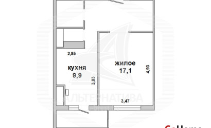 Купить 1-комнатную квартиру, Брест, Дубровка, ул. Дубровская. Фото 14