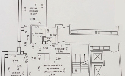 Купить 3-комнатную квартиру, Гродно, ул. Виктора Глухова, 20. Фото 18