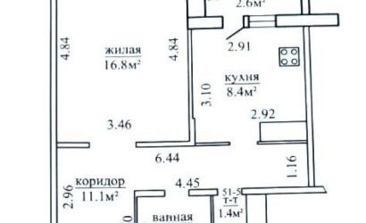 Купить 1-комнатную квартиру, Гродно, Дзержинского, 12. Фото 16