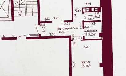 Купить 2-комнатную квартиру, Гродно, Захарова, 24. Фото 14