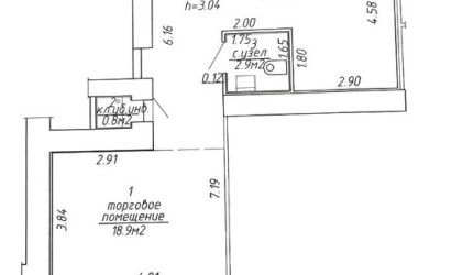 Аренда помещения, Минск, Пашкевич ул., 5,  54.2 кв.м.. Фото 5