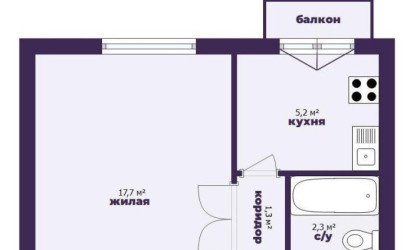 Купить 1-комнатную квартиру, Минск, Люксембург ул., 111/А (Московский район). Фото 15