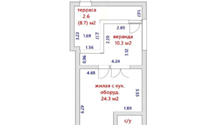 Купить 2-комнатную квартиру, Минск, Савицкого ул., 2 (Октябрьский район). Фото 42